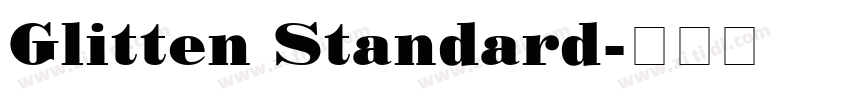 Glitten Standard字体转换